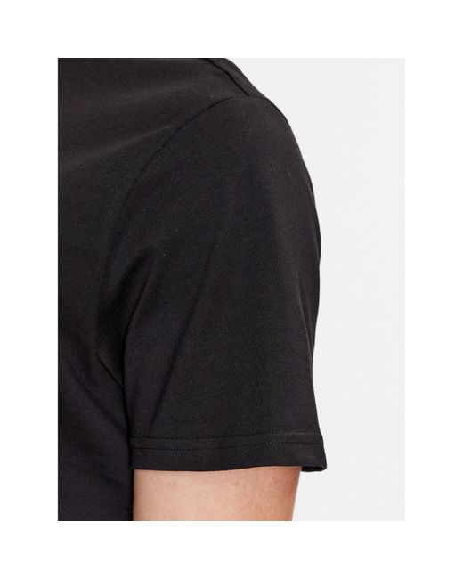 4F T-Shirt Aw23Ttshm0894 Regular Fit in Black für Herren
