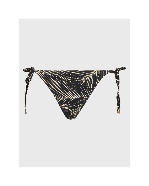 MICHAEL Michael Kors Black Bikini-Unterteil Sonoran Palm Mm9J121