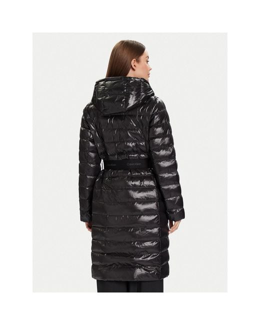 Calvin Klein Black Winterjacke Lv044D543G Slim Fit