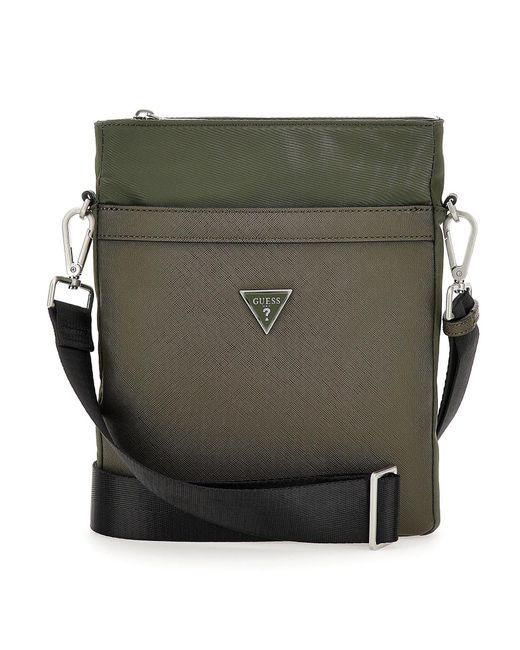 Guess Umhängetasche Certosa Nylon Smart Mini Bags Hmecrn P3376 Grün in Green für Herren
