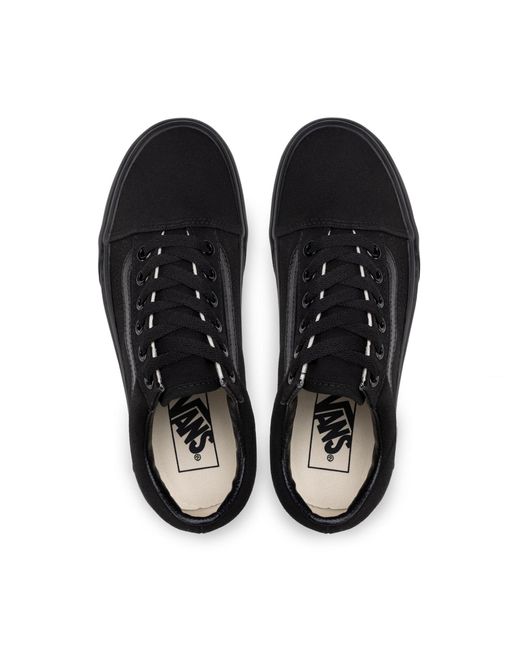 Vans Black Sneakers Aus Stoff Old Skool Vn000D3Hbka