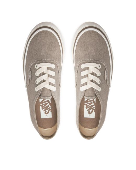 Vans Gray Sneakers aus stoff mte authentic reissue 44 vn000ct7dkk1 dark khaki