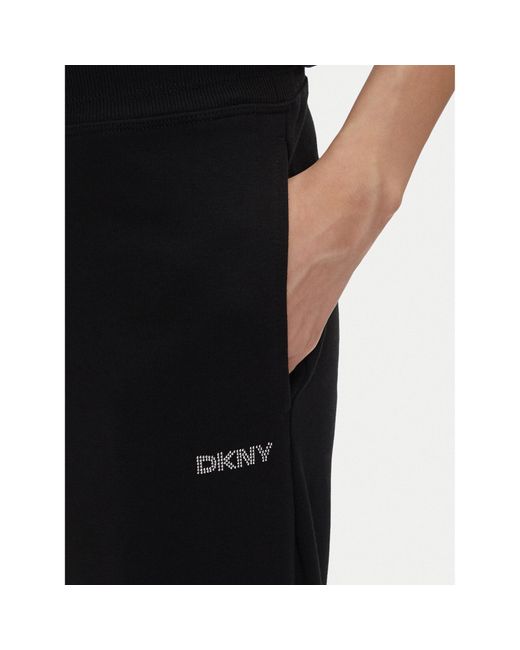 DKNY Black Jogginghose Dp5P3624 Regular Fit