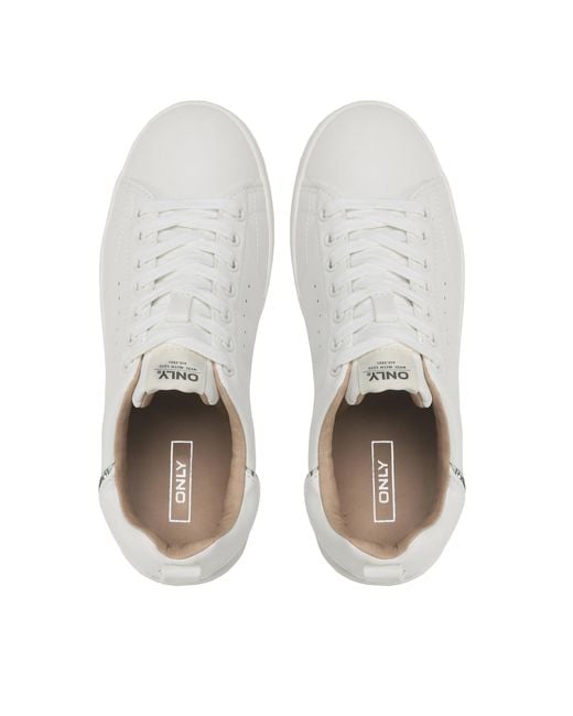 ONLY White Sneakers Onlshilo 15184294 Weiß