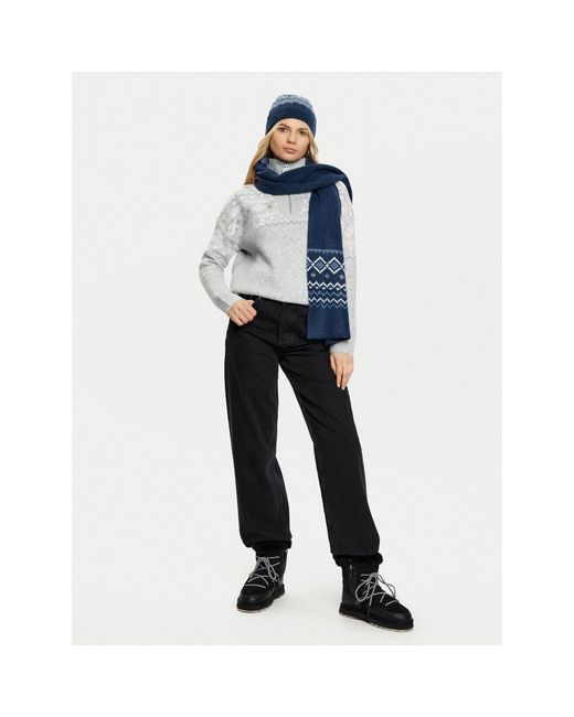 Guess Blue Set Mütze Und Loop-Schal W5Pz18 Z3Lq0