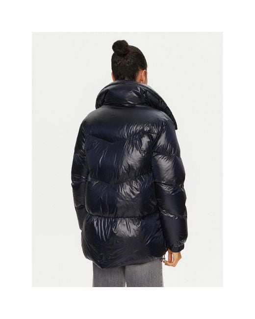 Woolrich Blue Daunenjacke Aliquippa Cfwwou0925Frut3085 Regular Fit
