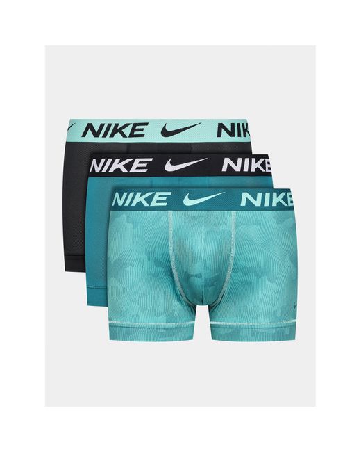 Nike 3Er-Set Boxershorts 000Pke1224 Türkisfarben in Blue für Herren