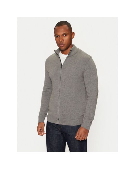 S.oliver Oliver Strickjacke 2152205 Regular Fit in Gray für Herren