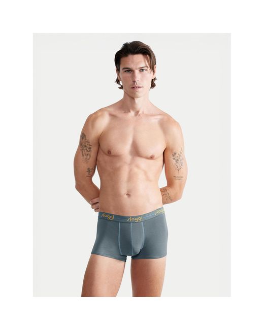 Sloggi 2Er-Set Boxershorts Start 10206968 in Blue für Herren