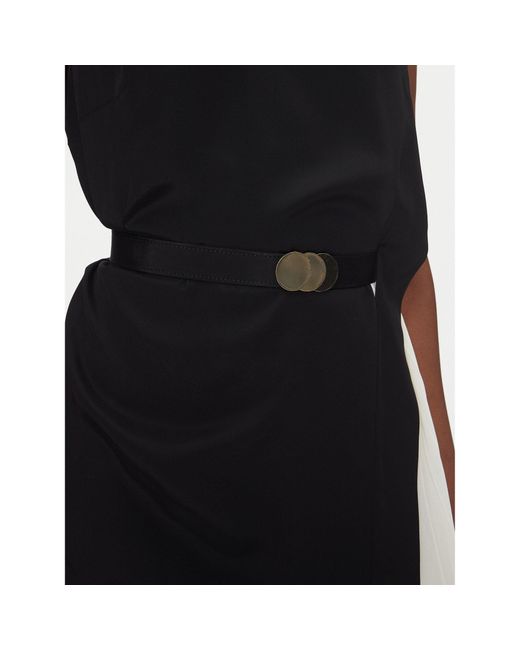 SIMONA CORSELLINI Blue Coctailkleid P25Cpab01001 Slim Fit