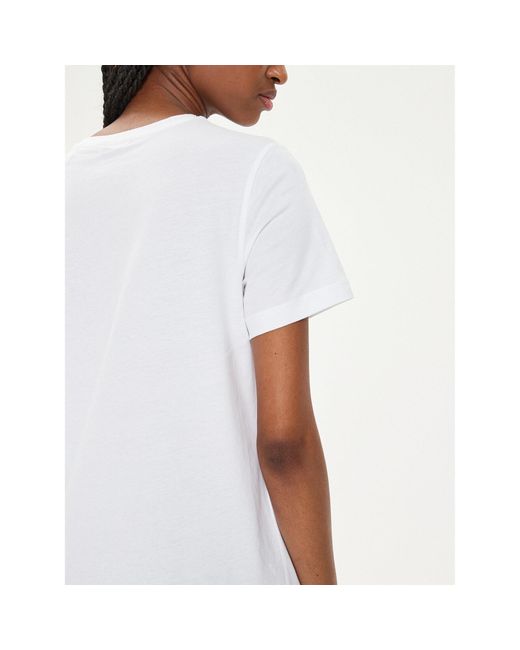 Gant White T-Shirt Shield 4200200 Weiß Regular Fit