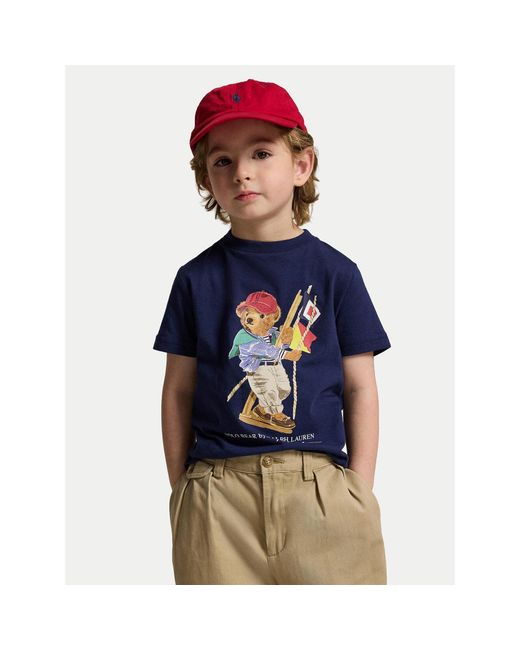 Polo Ralph Lauren T-Shirt 322A12428001 Regular Fit in Blue für Herren