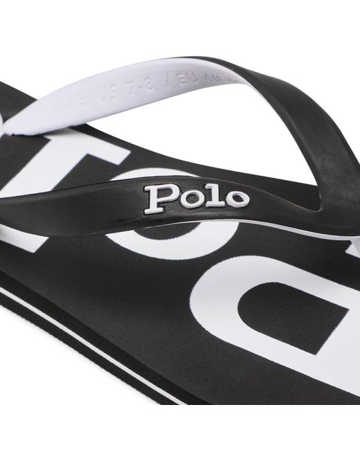 Polo Ralph Lauren Zehentrenner bolt 816830672004 blk/wht in Black für Herren