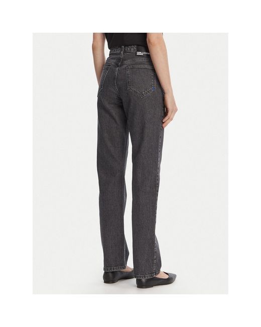 Karl Lagerfeld Gray Jeans A3W10003 Straight Fit
