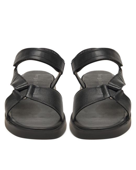 Sergio Bardi Black Sandalen Wi16-F1081-01Sb