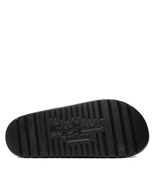 Pepe Jeans Pantoletten Beach Slide M Pms70159 in Black für Herren