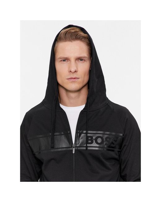Boss Sweatshirt Authentic 50510630 Regular Fit in Black für Herren
