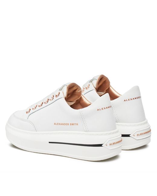 Alexander Smith White Sneakers Asazlsw-1758 Weiß