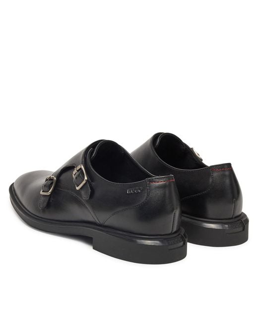 HUGO Halbschuhe Gryff 50541740 in Black für Herren
