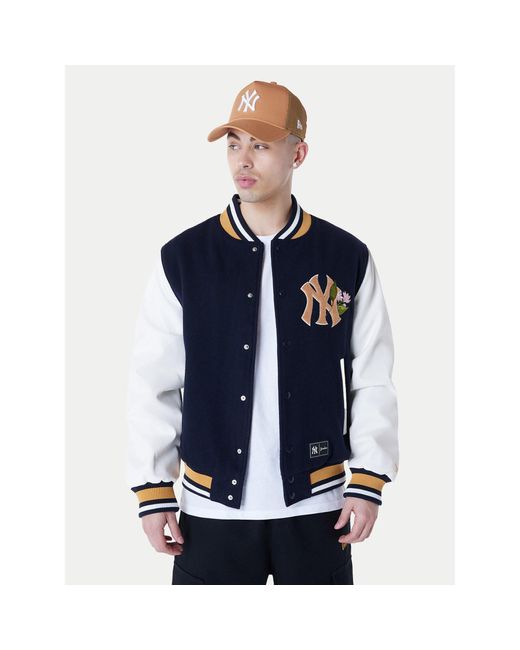 KTZ Bomberjacke Yankees Mlb Floral 60596332 Regular Fit in Blue für Herren