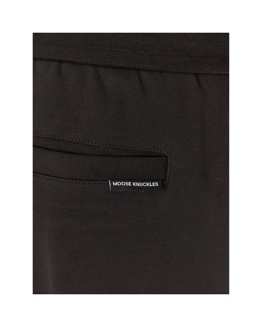 Moose Knuckles Sportshorts Dalon M15Mr807 Regular Fit in Black für Herren