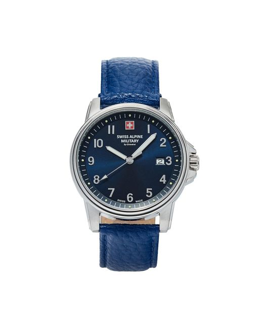 Swiss Alpine Military Uhr 7011.1535 in Blue für Herren