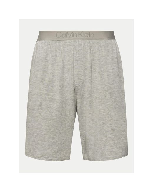 Calvin Klein Pyjamashorts Lv00Nm2824 Regular Fit in Gray für Herren