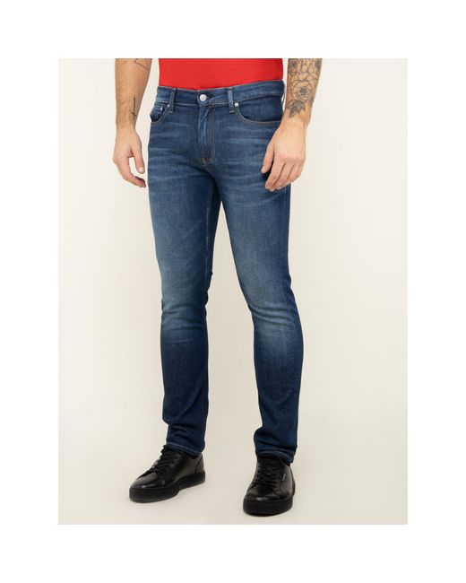 Calvin Klein Slim Fit Jeans J30J313934 Slim Fit in Blue für Herren