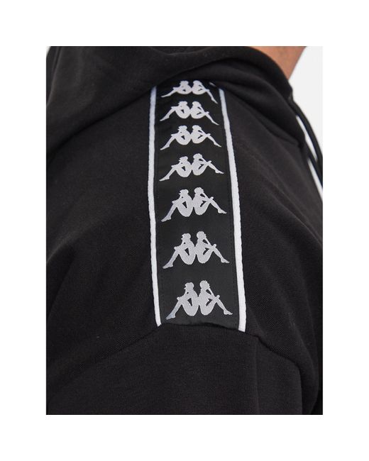 Kappa Sweatshirt 313007 Regular Fit in Black für Herren
