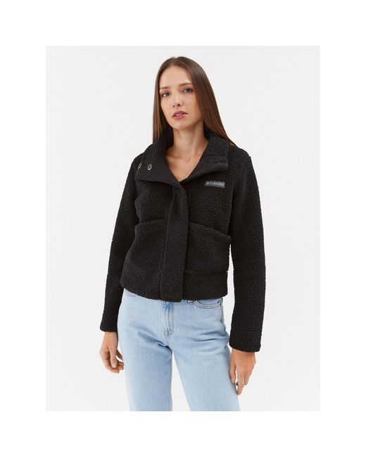 Columbia Black Übergangsjacke Panorama Snap Fleece Jacket Regular Fit