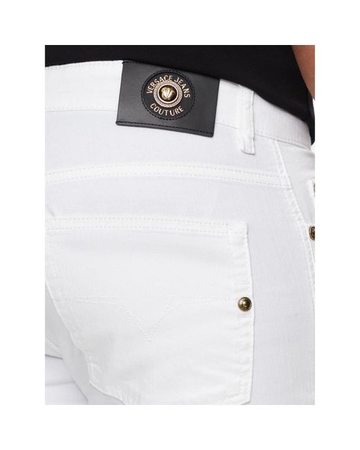 Versace Jeans 76Gab5S0 Weiß Slim Fit in White für Herren