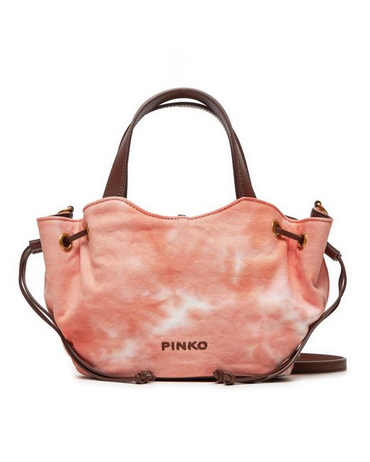 Pinko Pink Handtasche Pagoda Small Shopper Pe 24 Pltt 102910 A1Mb