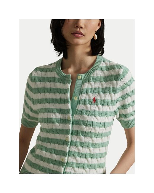Polo Ralph Lauren Green Strickjacke 211965757001 Slim Fit