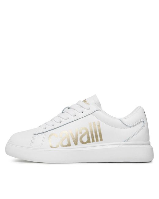 Just Cavalli White Sneakers 74Rb3Sb4 Weiß