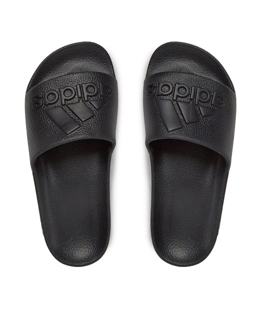 Adidas Black Pantoletten Adilette Aqua Slides If7371