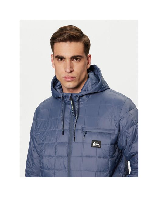 Quiksilver Übergangsjacke Check Mate Eqyjk04095 Regular Fit in Blue für Herren