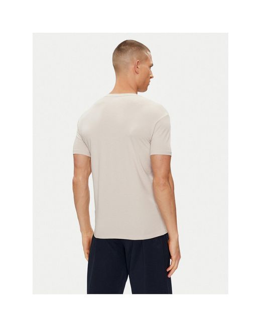 Emporio Armani T-Shirt 111971 4R525 03155 Slim Fit in White für Herren