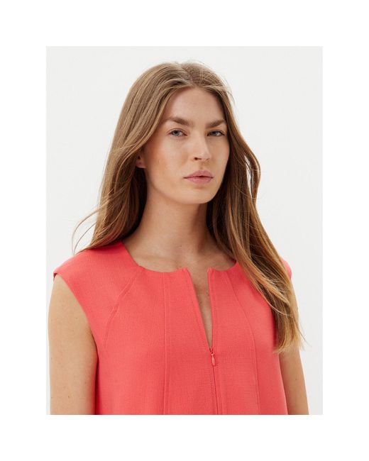 DKNY Red Kleid Für Den Alltag Dd5N1H63 Regular Fit