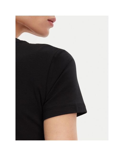 Fracomina Black T-Shirt Fp25St3002J449N4 Regular Fit