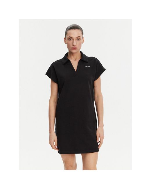 DKNY Black Kleid Für Den Alltag Dp5D4890 Regular Fit