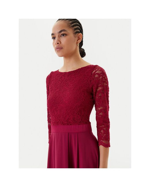 Swing Red Abendkleid 5Ai11800 Regular Fit