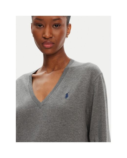 Polo Ralph Lauren Gray Pullover 211972105001 Straight Fit