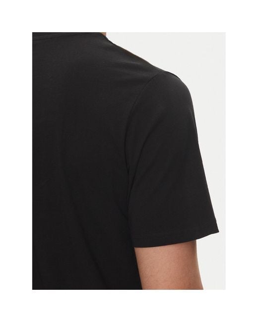 Jack & Jones 3Er-Set T-Shirts Logan 12284754 Regular Fit in Black für Herren