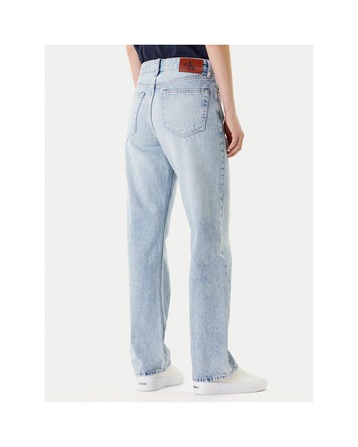 Calvin Klein Blue Jeans Signature 90S Lv147C700G Straight Fit