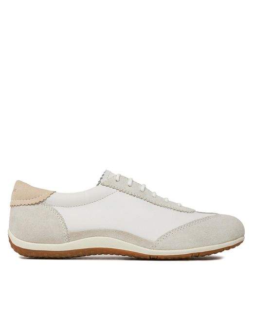 Geox White Sneakers D Vega D3509A 022Y3 C0818 Weiß