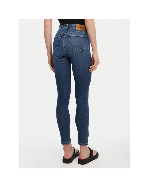 Calvin Klein Blue Jeans J20J225149 Skinny Fit