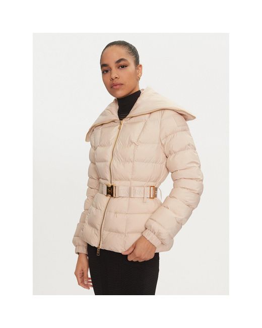 Elisabetta Franchi Natural Winterjacke Pi-76D-46E2-V680 Regular Fit