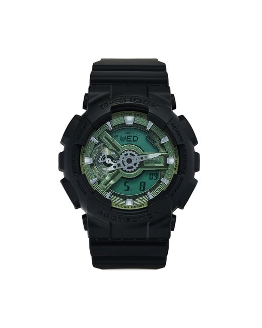 G-Shock Uhr Classic Ga-110Cd-1A3Er in Green für Herren