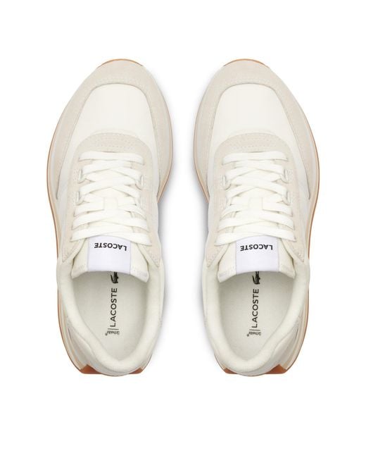 Lacoste White Sneakers L-Spin Tonal 747Sfa0101 Weiß