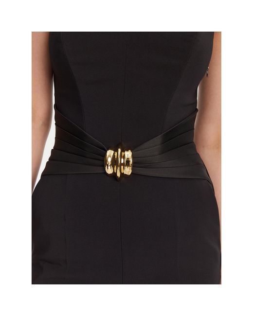 Elisabetta Franchi Black Jumpsuit Tu-039-51E2 Regular Fit